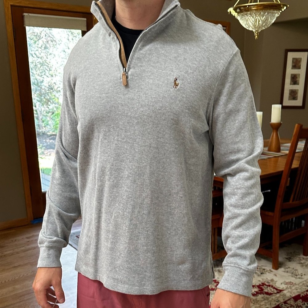 Estate-Rib Quarter-Zip Pullover